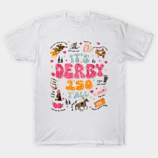 Vintage It's Derby 150 Yall 150th Horse Racing KY Derby Day T-Shirt